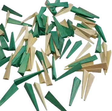 وج چوبی دو رنگ