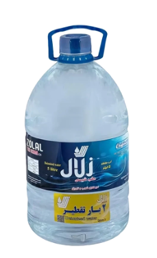 آب مقطر زلال